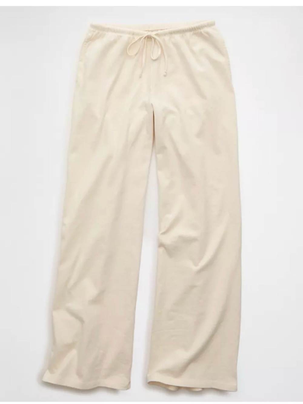 AE Saturday Mid-Rise Straight Pant 100% Cotton